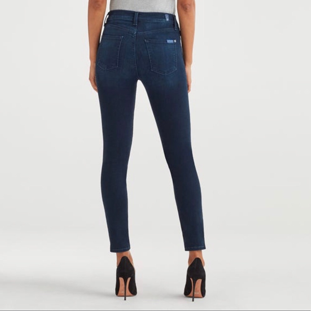 7 for all Mankind Roxanne Mid-rise Ankle Jeans